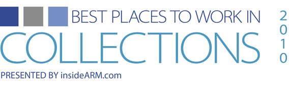 Best Places to Work in Collections 2010 Logo